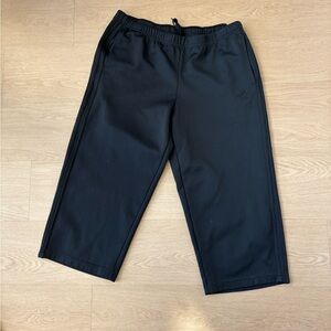 VINTAGE Black Adidas Cropped Pants